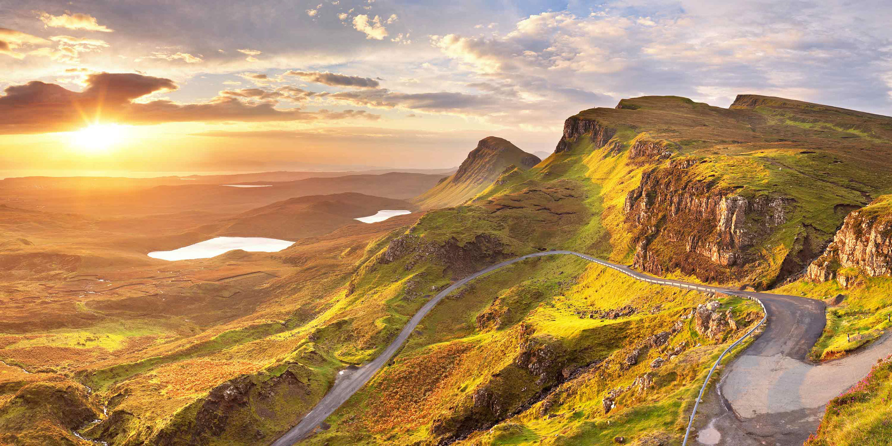 Experience The Quiraing when you explore The Isle of Skye on a tour with Skye Travel Service